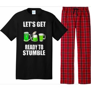 Saint Patrick's Day Lets Get Ready To Stumble Pajama Set