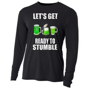 Saint Patrick's Day Lets Get Ready To Stumble Cooling Performance Long Sleeve Crew