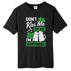 St Patrick's Day Bartender Gift Tall Fusion ChromaSoft Performance T-Shirt