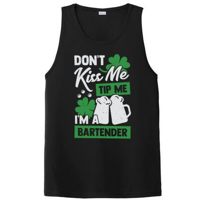 St Patrick's Day Bartender Gift PosiCharge Competitor Tank