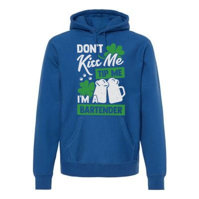 St Patrick's Day Bartender Gift Premium Hoodie