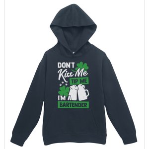 St Patrick's Day Bartender Gift Urban Pullover Hoodie