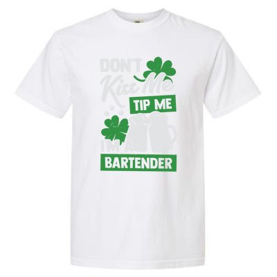 St Patrick's Day Bartender Gift Garment-Dyed Heavyweight T-Shirt