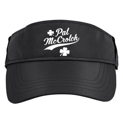 St. Patrick's Day Pat McCrotch Adult Drive Performance Visor