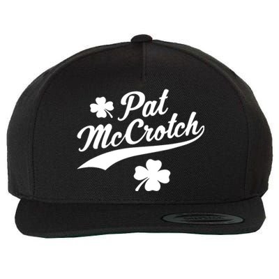 St. Patrick's Day Pat McCrotch Wool Snapback Cap