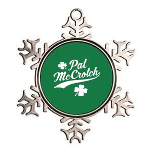 St. Patrick's Day Pat McCrotch Metallic Star Ornament