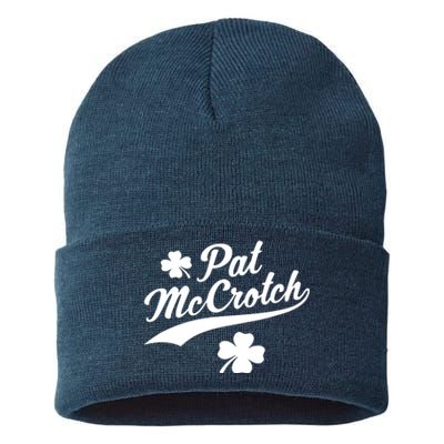 St. Patrick's Day Pat McCrotch Sustainable Knit Beanie