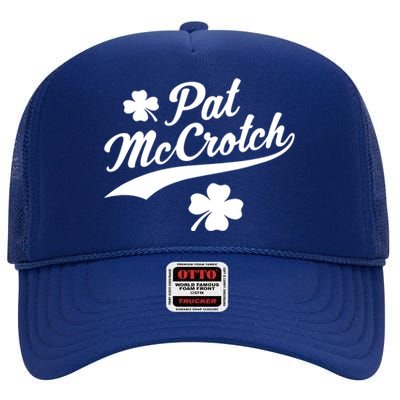 St. Patrick's Day Pat McCrotch High Crown Mesh Back Trucker Hat