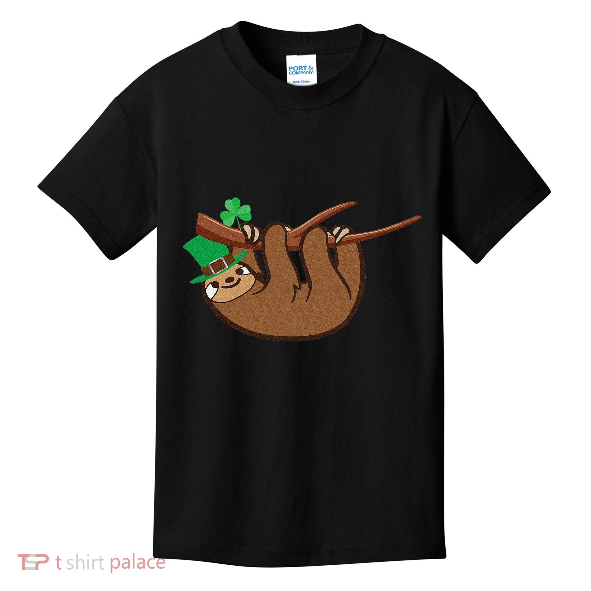 Saint Patrick's Day For Sloth Lovers Wo& Kids T-Shirt