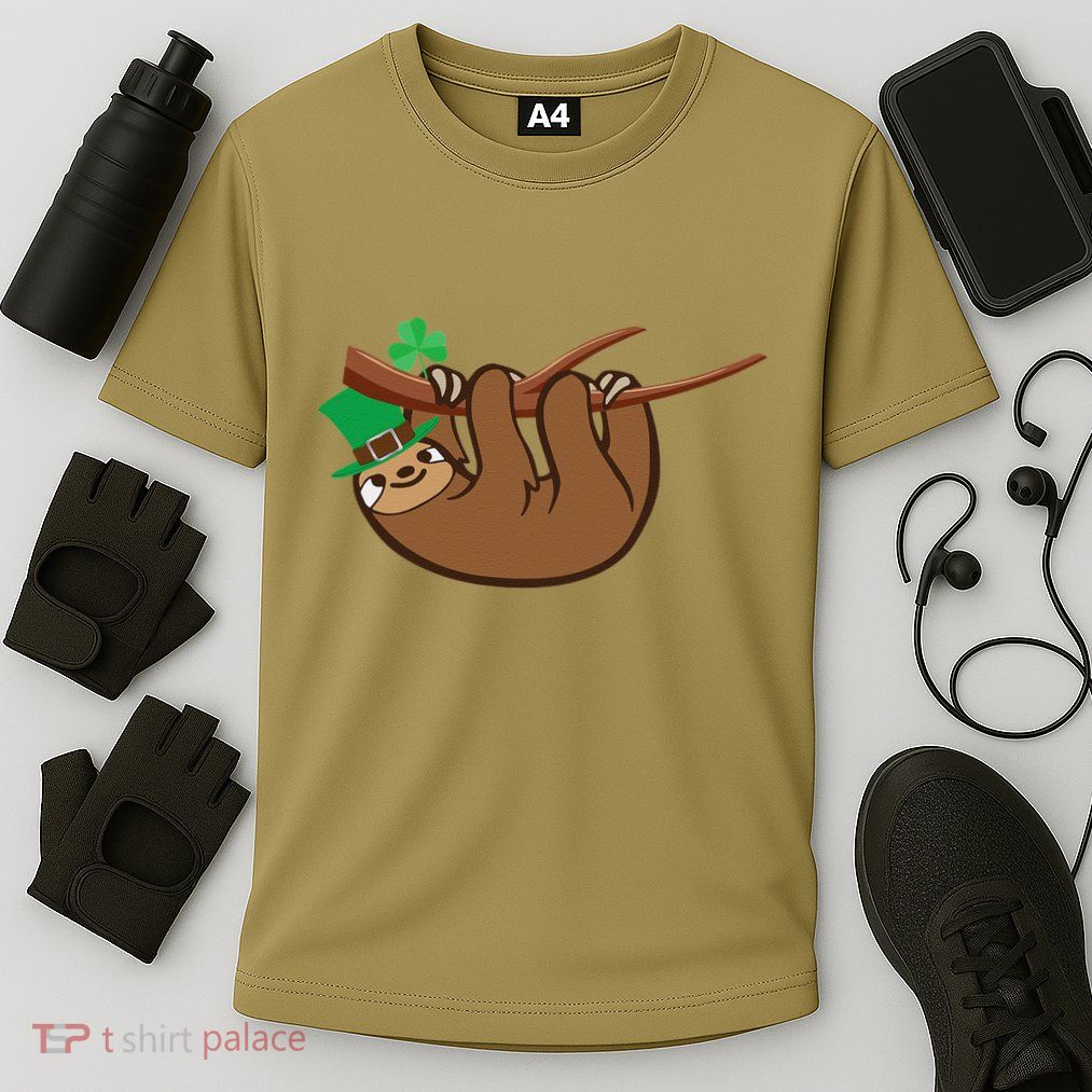Saint Patrick's Day For Sloth Lovers Wo& Performance Shirt