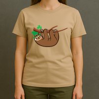 Saint Patrick's Day For Sloth Lovers Wo& T-Shirt