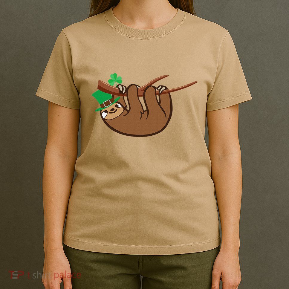 Saint Patrick's Day For Sloth Lovers Wo& T-Shirt