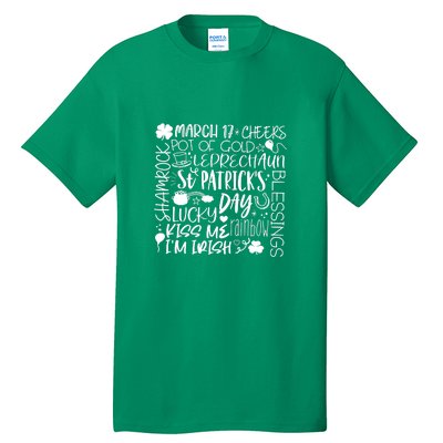 St Patrick's Day Paddy Irish Day Graphic Tall T-Shirt