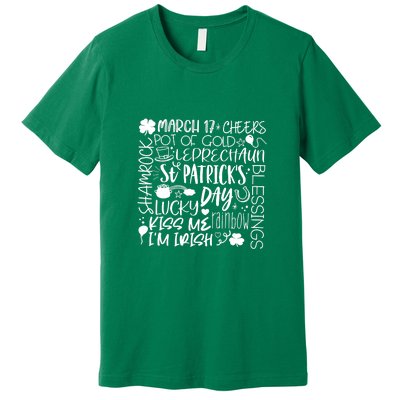 St Patrick's Day Paddy Irish Day Graphic Premium T-Shirt