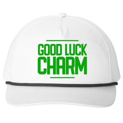 St. Patty Day Saint Patrick's Day Good Luck Charm Snapback Five-Panel Rope Hat