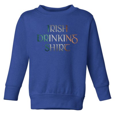 St Patricks Day Irish Ing Team Gift Toddler Sweatshirt