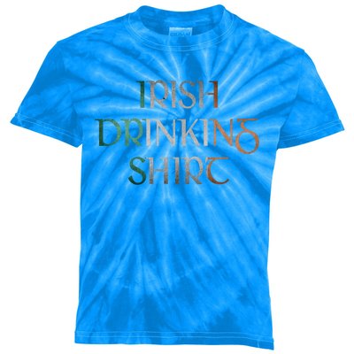 St Patricks Day Irish Ing Team Gift Kids Tie-Dye T-Shirt