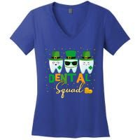 St Patrick's Day Dental Squad Dentist Great Gift Women's V-Neck T-Shirt