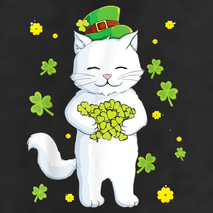 St Patrick's Day Cat Leprechaun Cat Lover Shamrock Cool Comfort Performance Bucket Hat