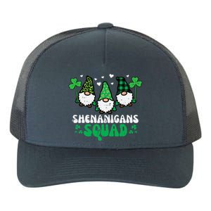 St Patricks Day Gnomes Shenanigans Squad Yupoong Adult 5-Panel Trucker Hat