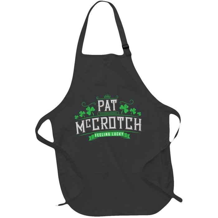 St Patricks Day, Funny St Patricks Day, Pat McCrotch Apron