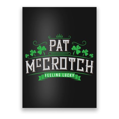 St Patricks Day, Funny St Patricks Day, Pat McCrotch Poster
