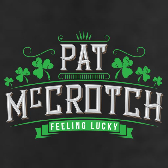 St Patricks Day, Funny St Patricks Day, Pat McCrotch Golf Towel