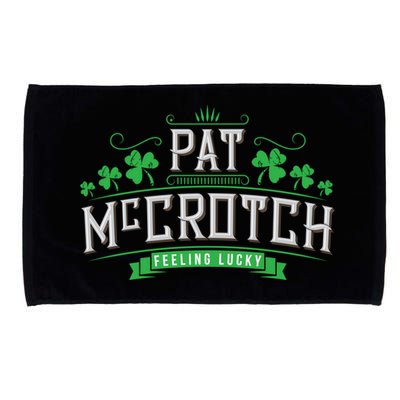 St Patricks Day, Funny St Patricks Day, Pat McCrotch Microfiber Hand Towel