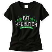 St Patricks Day, Funny St Patricks Day, Pat McCrotch Womens T-Shirt