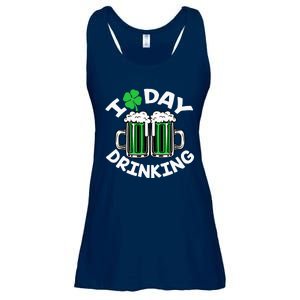 St Patricks Day I Love Day Drinking Funny Beer Lover Ladies Essential Flowy Tank