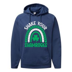 St Patricks Day Gift Performance Fleece Hoodie