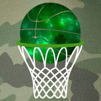 St Patricks Day Shamrock Basketball Irish Legacy Tie Dye Trucker Hat