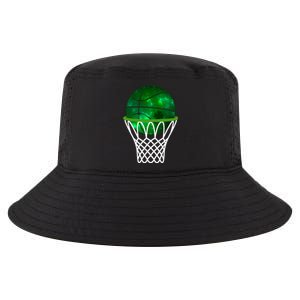 St Patricks Day Shamrock Basketball Irish Cool Comfort Performance Bucket Hat