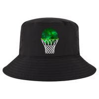 St Patricks Day Shamrock Basketball Irish Cool Comfort Performance Bucket Hat