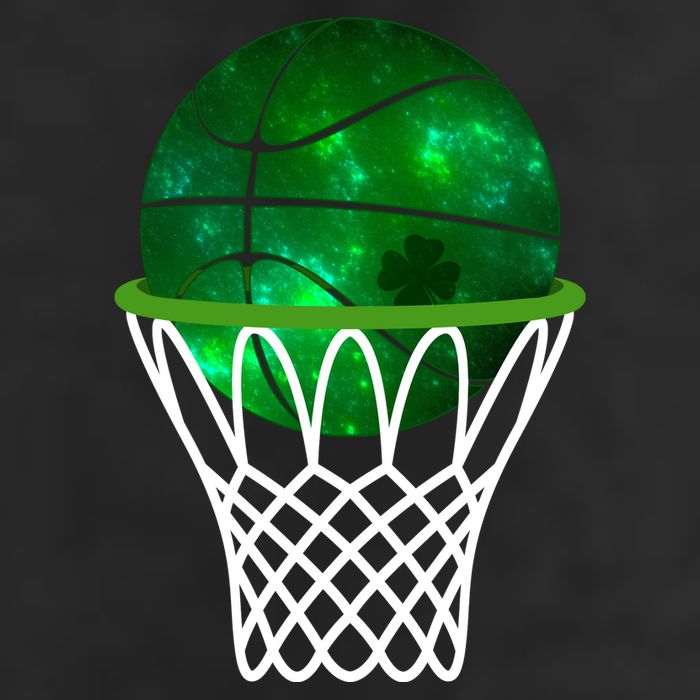 St Patricks Day Shamrock Basketball Irish Cool Comfort Performance Bucket Hat