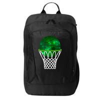 St Patricks Day Shamrock Basketball Irish City Backpack
