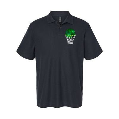 St Patricks Day Shamrock Basketball Irish Polo
