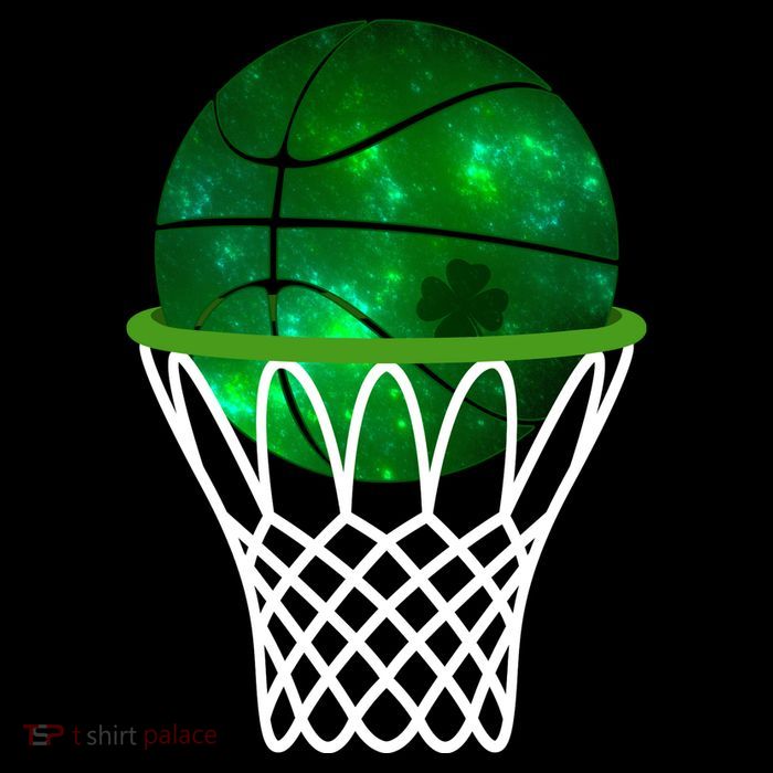 St Patricks Day Shamrock Basketball Irish Cooling Performance Long Sleeve Crew