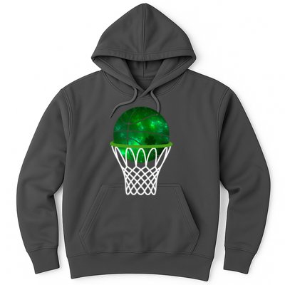 St Patricks Day Shamrock Basketball Irish Hoodie