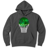 St Patricks Day Shamrock Basketball Irish Hoodie