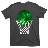 St Patricks Day Shamrock Basketball Irish T-Shirt