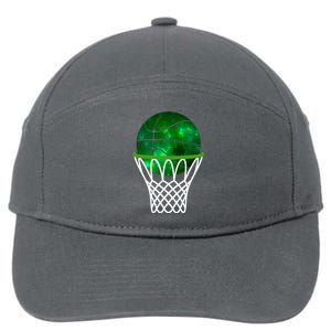 St Patricks Day Shamrock Basketball Irish 7-Panel Snapback Hat