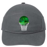 St Patricks Day Shamrock Basketball Irish 7-Panel Snapback Hat