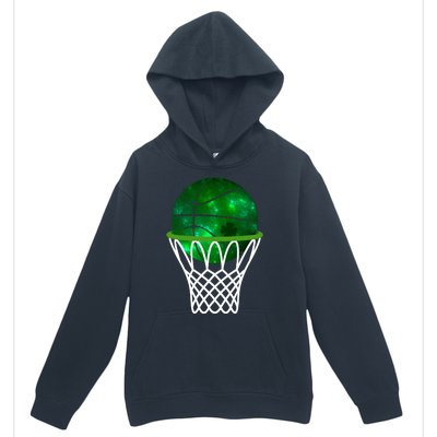 St Patricks Day Shamrock Basketball Irish Urban Pullover Hoodie