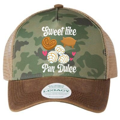 Sweet Pan Dulce Conchas Latina Mexican Mujer Concha Pastry Legacy Tie Dye Trucker Hat