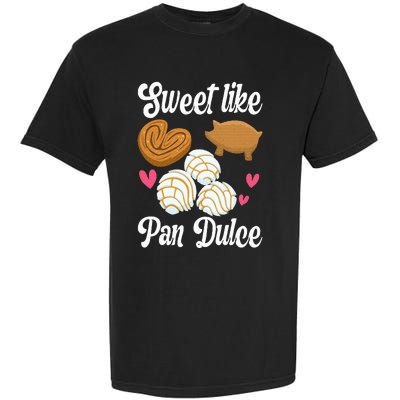 Sweet Pan Dulce Conchas Latina Mexican Mujer Concha Pastry Garment-Dyed Heavyweight T-Shirt