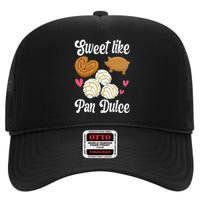 Sweet Pan Dulce Conchas Latina Mexican Mujer Concha Pastry High Crown Mesh Back Trucker Hat