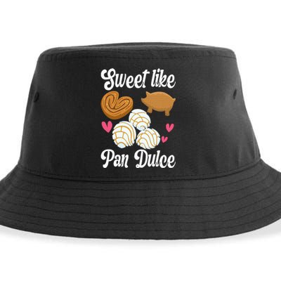 Sweet Pan Dulce Conchas Latina Mexican Mujer Concha Pastry Sustainable Bucket Hat