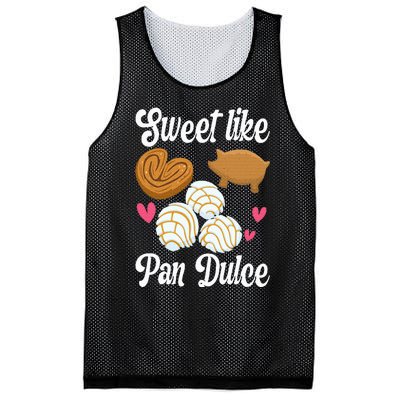 Sweet Pan Dulce Conchas Latina Mexican Mujer Concha Pastry Mesh Reversible Basketball Jersey Tank