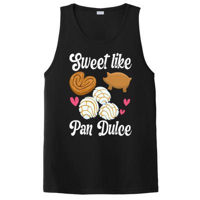 Sweet Pan Dulce Conchas Latina Mexican Mujer Concha Pastry PosiCharge Competitor Tank